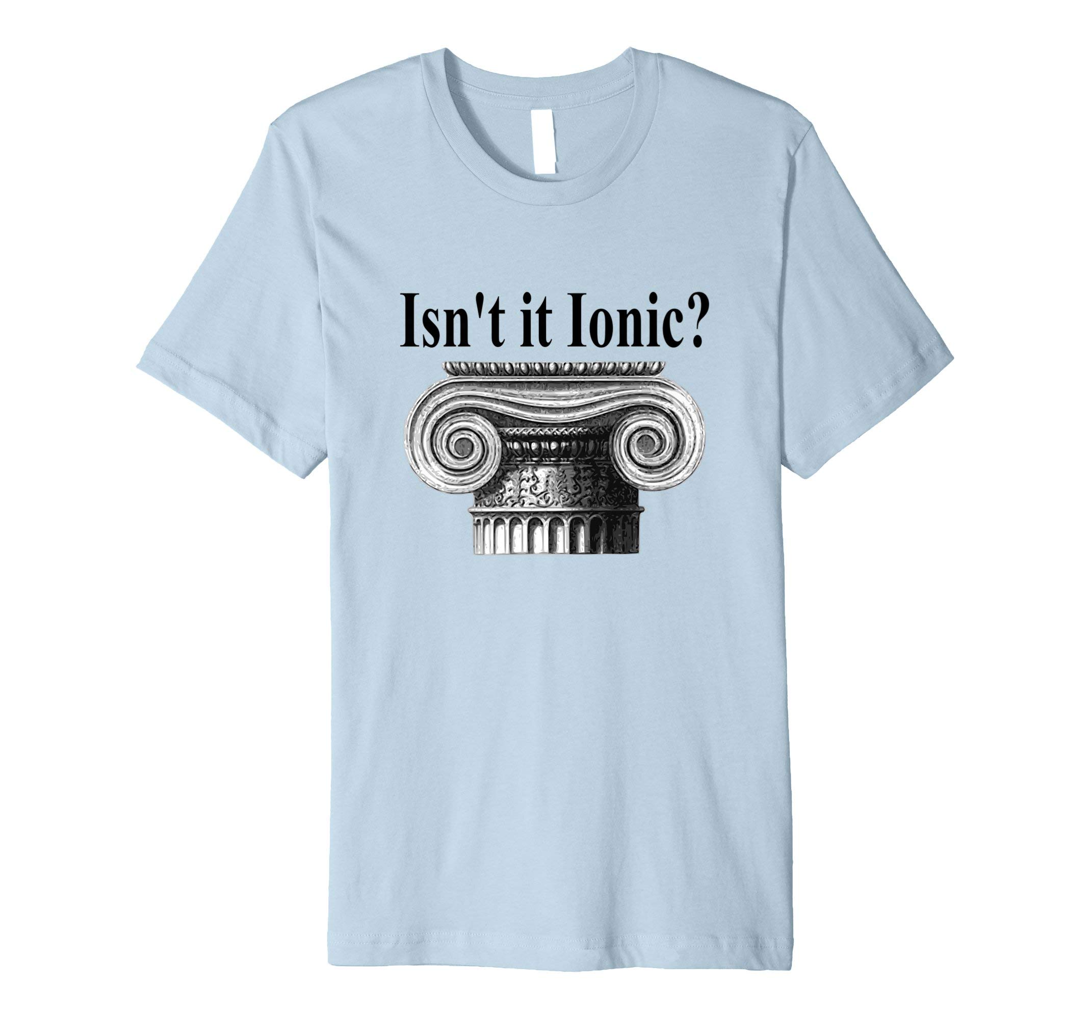 Yesteeyear History ApparelArchitect Shirt Isn't It Ionic? Classical Order Architecture