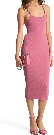 Michael Kors Women's Chain Strap Midi Dress