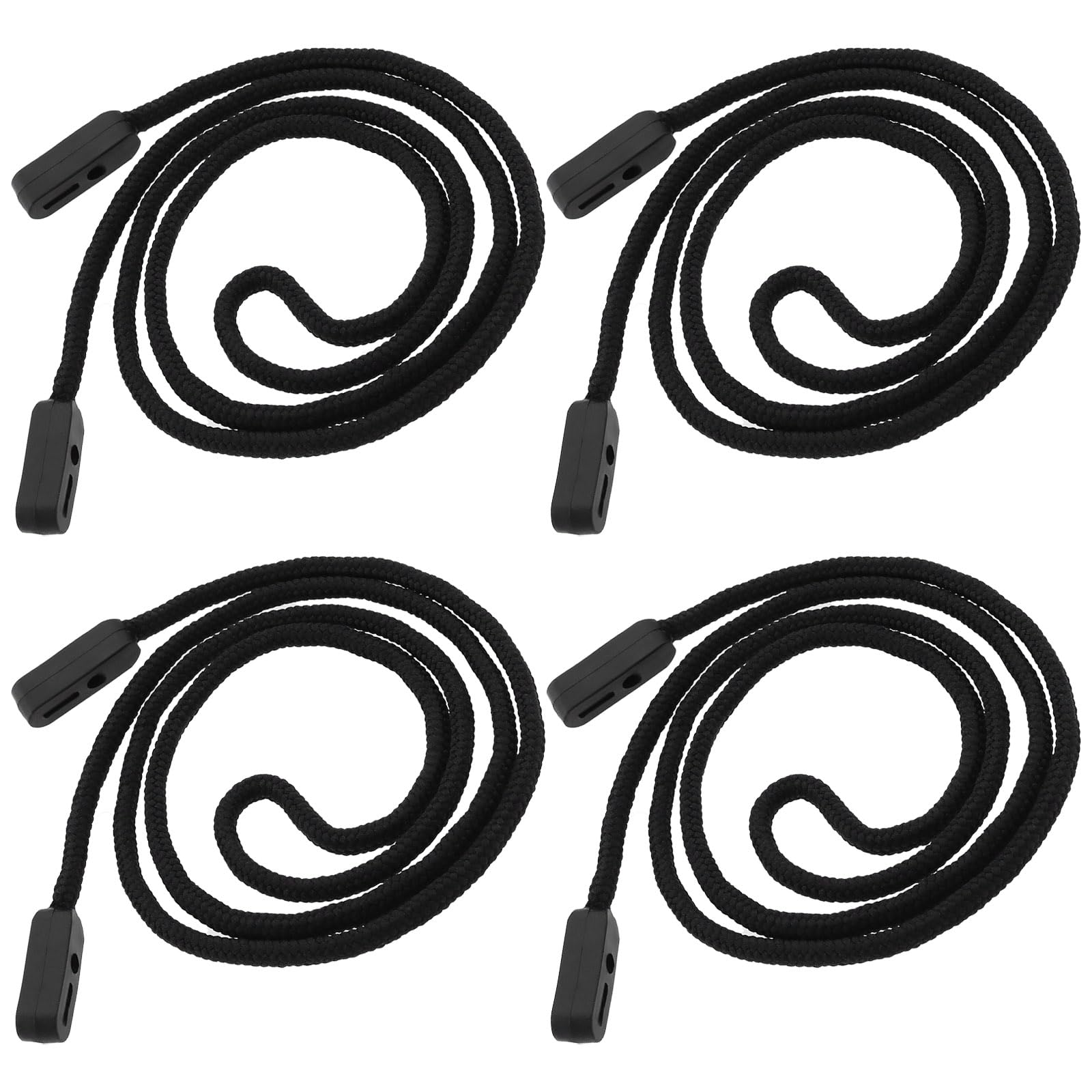 Lt Easiyl Black 4Pcs Glasses Cord, 74Cm,