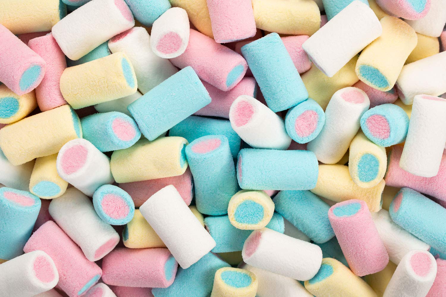 Haribo Chamallows Tubular Colors Espumas Dulces 250g