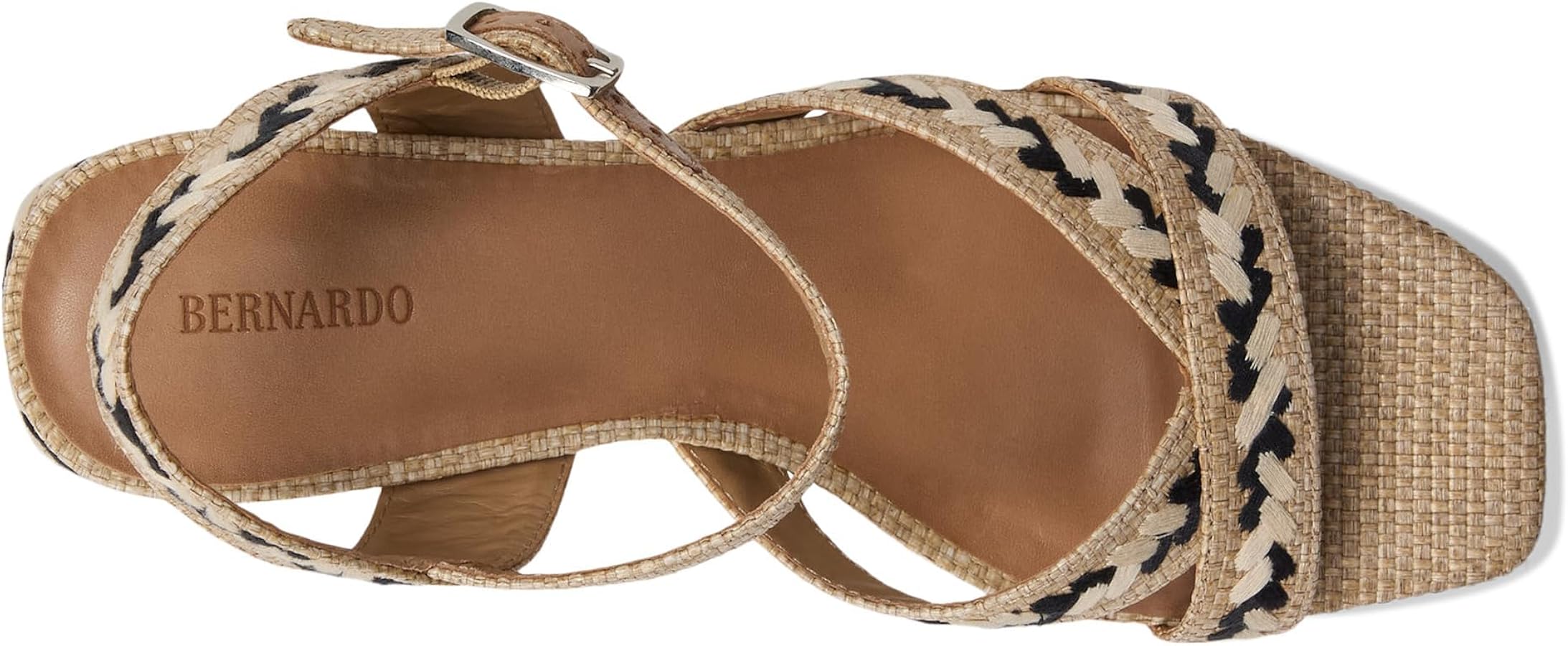 Amazon.com | Bernardo Women's Liana Sandal, Brown, 9.5 | Heeled