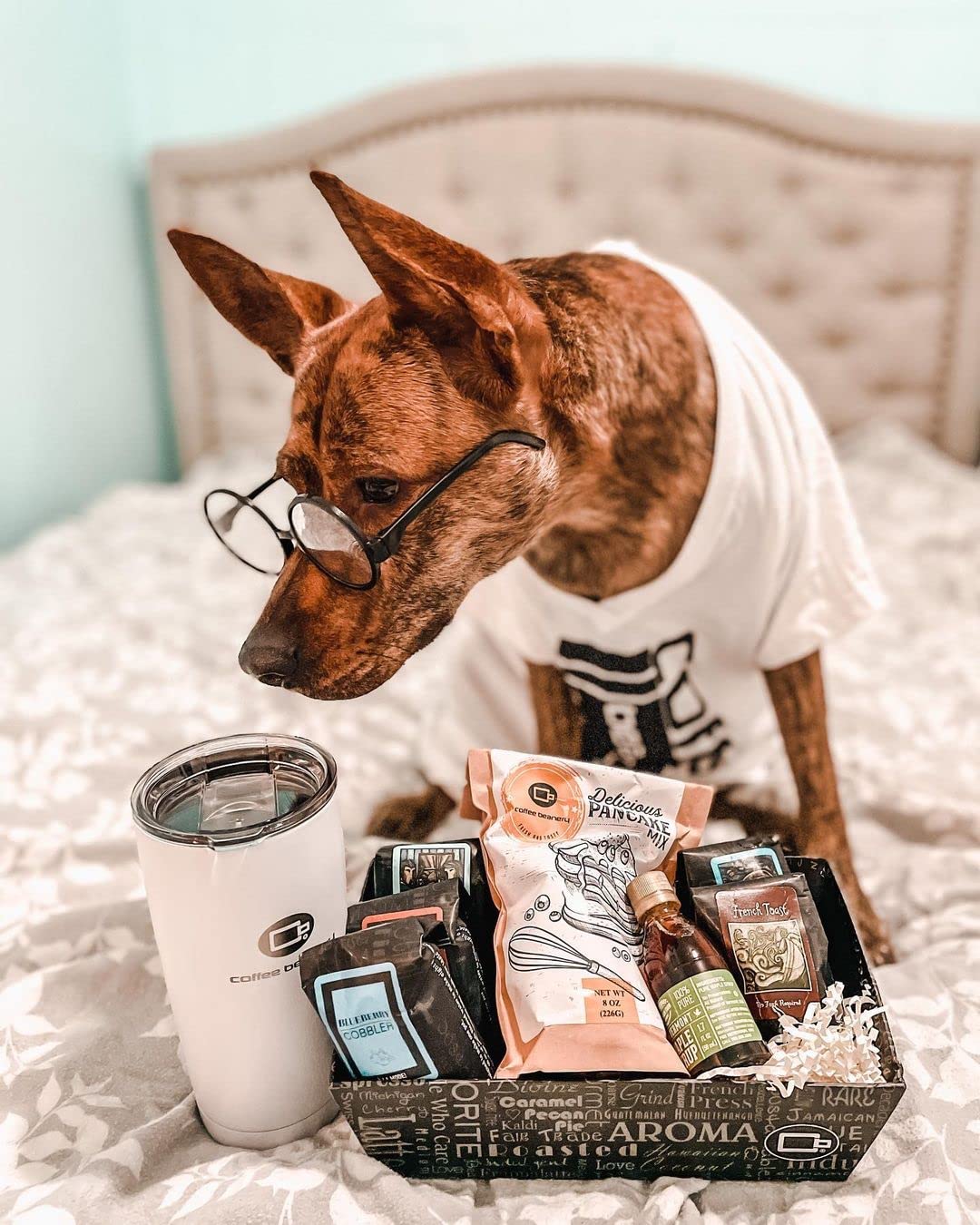 Breakfast in Bed Coffee Gift Basket