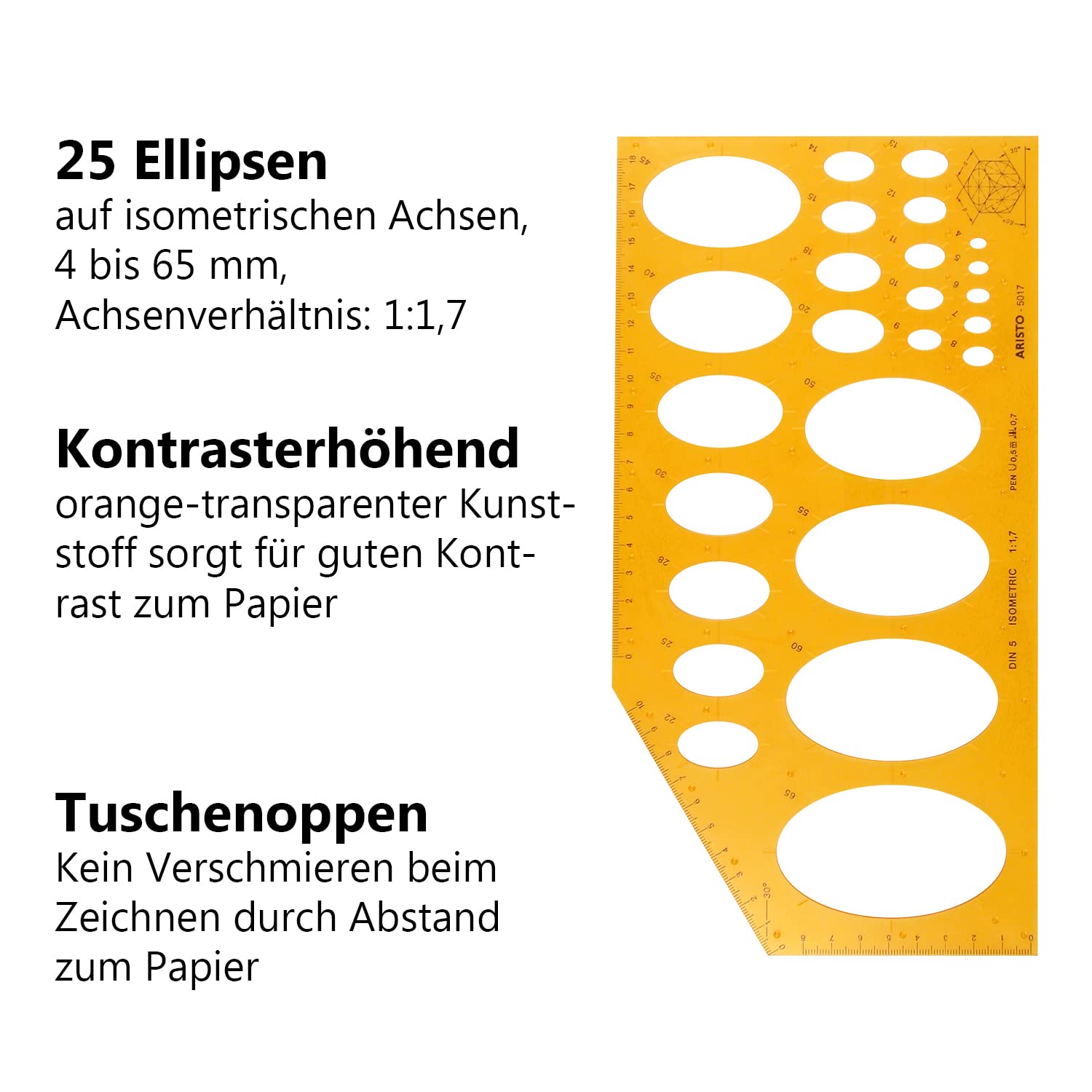 Maschera Per Arredi Aristo - Scala 1:100 - 225x125 Mm - Giallo Trasparente - Per Architettura E Design - Foto 13