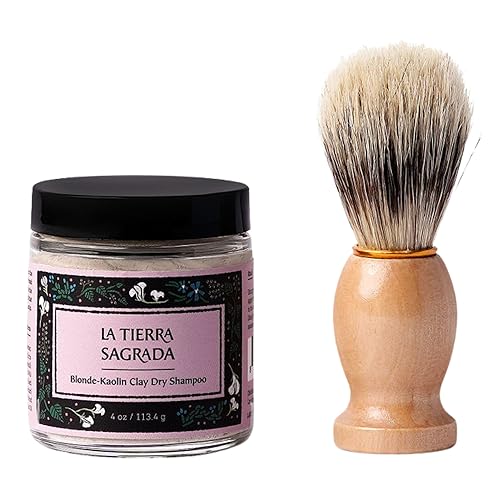 La Tierra Sagrada - Champú Seco Natural (Rubio | Con Brocha)