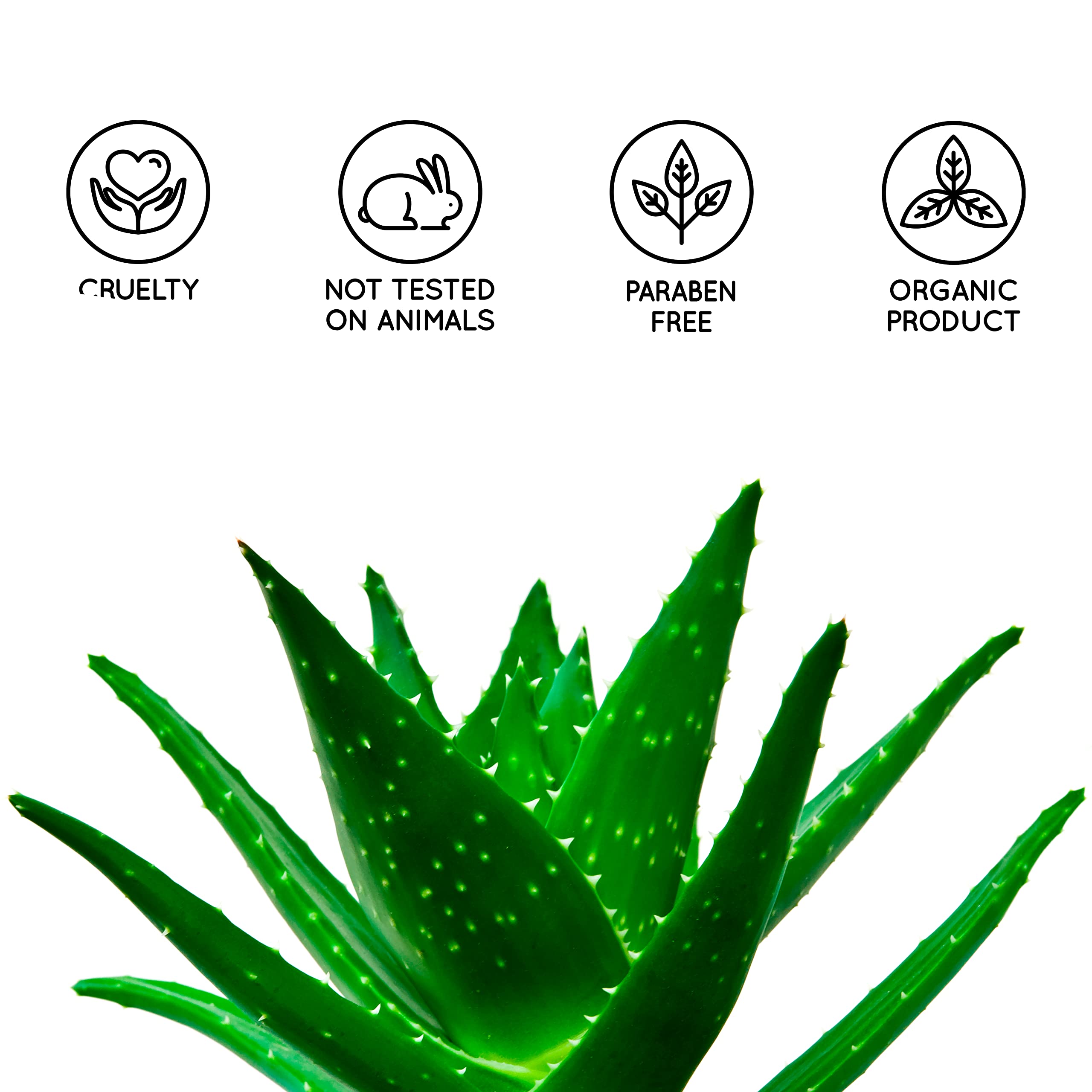 Gel d'Aloe Vera 100% Naturel Hydratant Visage Corps Masque Cheveux Après Epilation After Shave Soin Bébé Animaux Atténue Taches Brunes 1000 ml pompe doseuse
