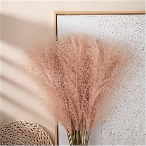 OLOONG Decoración de 21.7 in, 1020 piezas de flores artificiales para decoración de mesa de fiesta, decoración del hogar, caña sintética, decoración