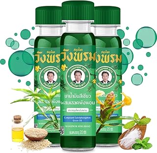Compound Saledphangphon Green Oil 20 cc (Pack of 3) (Green)