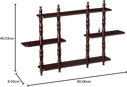 Miniatura 9 de Frenchi Home Furnishing - Esquinera de pared de 3 niveles