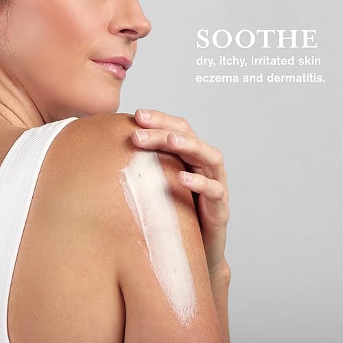 Miniatura 3 de DERMAdoctor Calm Cool + Corrected Eczema and Dermatitis Clinical Repair Balm  Loción calmante con 1% de avena coloidal  Crema hidratante para