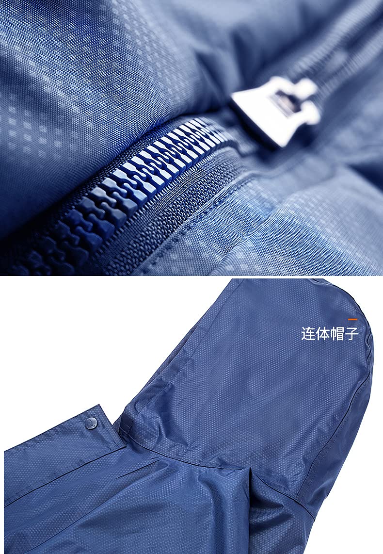 YUANGANG Regenjas, waterdichte regenponcho draagbare rugzak