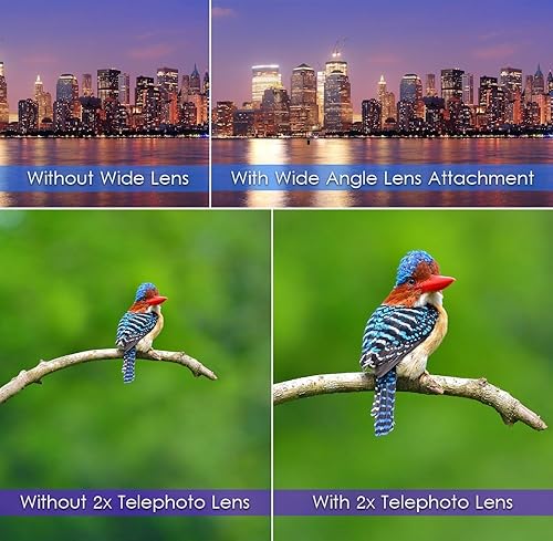 Miniatura 5 de Kit de accesorios esenciales de 2.047 in para Nikon D500, D750, D7200 D7100 D5300 D5200 D5100 D810 D610 D3300 D3200 D3100 D7000 D800 D600 4x D3x