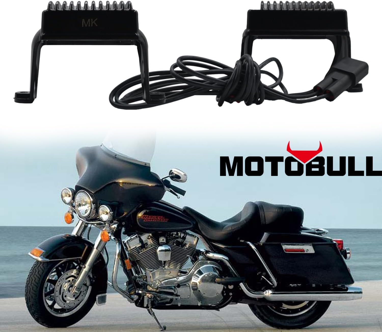 Voltage Regulator Rectifier Compatible with Harley Davidson Road Glide Road King Electra Glide Ultra Classic 1997-2001 74505-97 7450597
