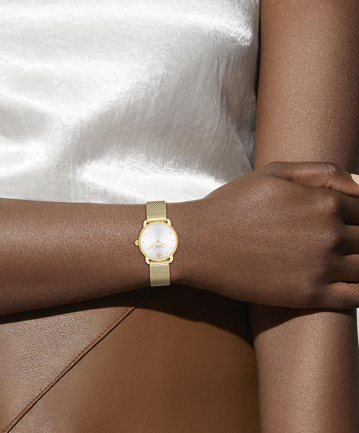 Coach Reloj Analógico para Mujeres de Cuarzo con Correa en Acero Inoxidable 14504223
