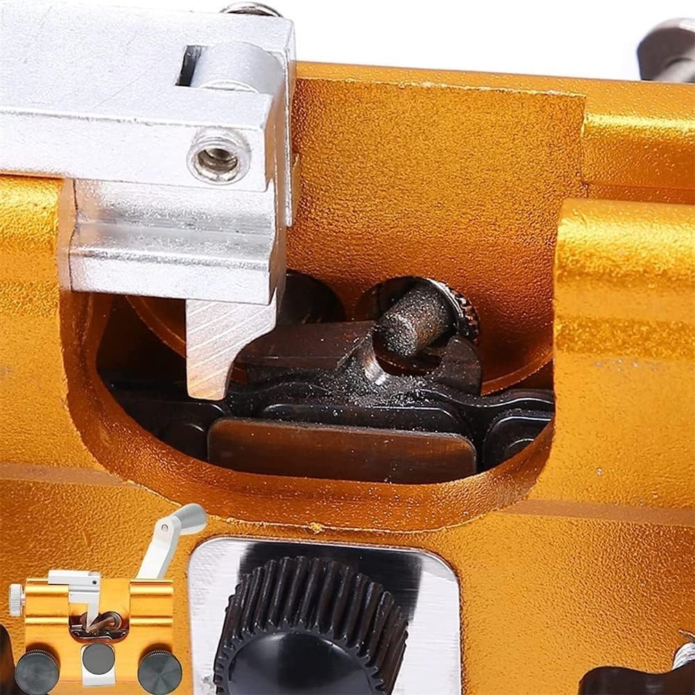 Afilador de motosierra, herramienta manual portátil para afilar cadenas universal, compatible con todos los tipos de motosierra para un fácil mantenimiento de la hoja