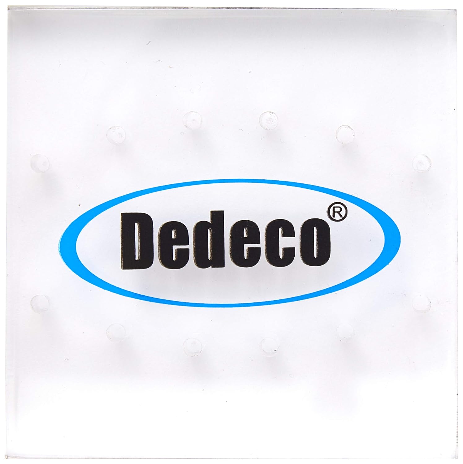 Dedeco 9651 12-Hole HP Lucite Bur Block, 3/32"
