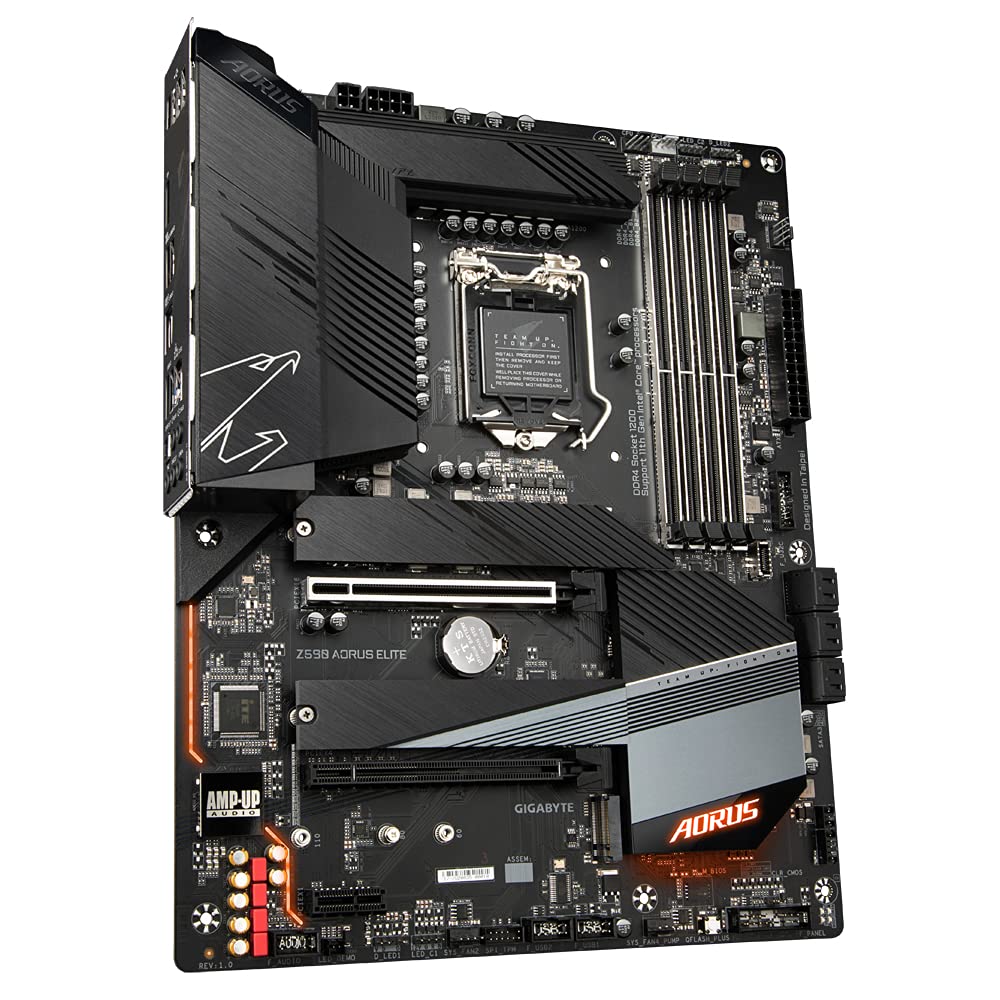 GIGABYTE Z590 AORUS Elite Motherboard Intel Z590 Express LGA 1200 ATX
