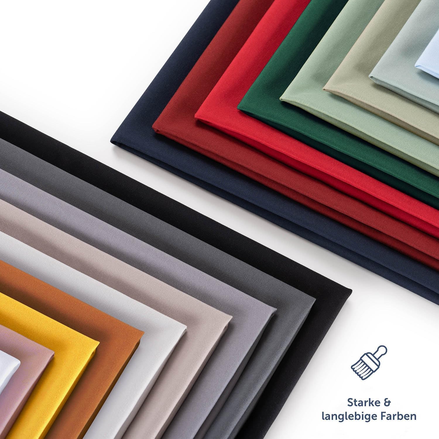 Ágyneműhuzat szett az ágyon