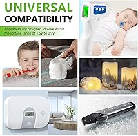 Vista 8 de JINTION Baterías recargables AA de 1.2 V NiMH 2000 mAh doble A batería recargable para dispositivos domésticos y luces solares, precargadas