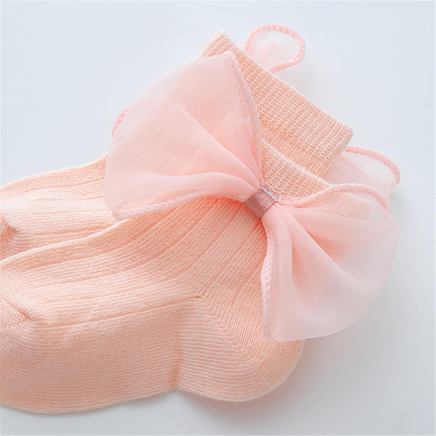 Baby Socks NonSlip Ankle Breathable Lace Bowknot Infant Soft For Spring Indoor Activity Socks For Baby