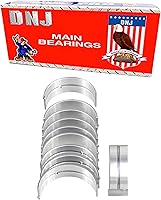 DNJ MB638.10 Oversize .010 Main Bearings Set for Nissan Altima, Frontier, Rogue 2.5L QR25DE - Durable Engine Rebuild