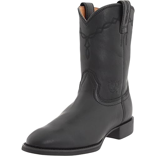 Ariat Heritage Roper Western Boots- Men’s Traditional Leather Country Boot