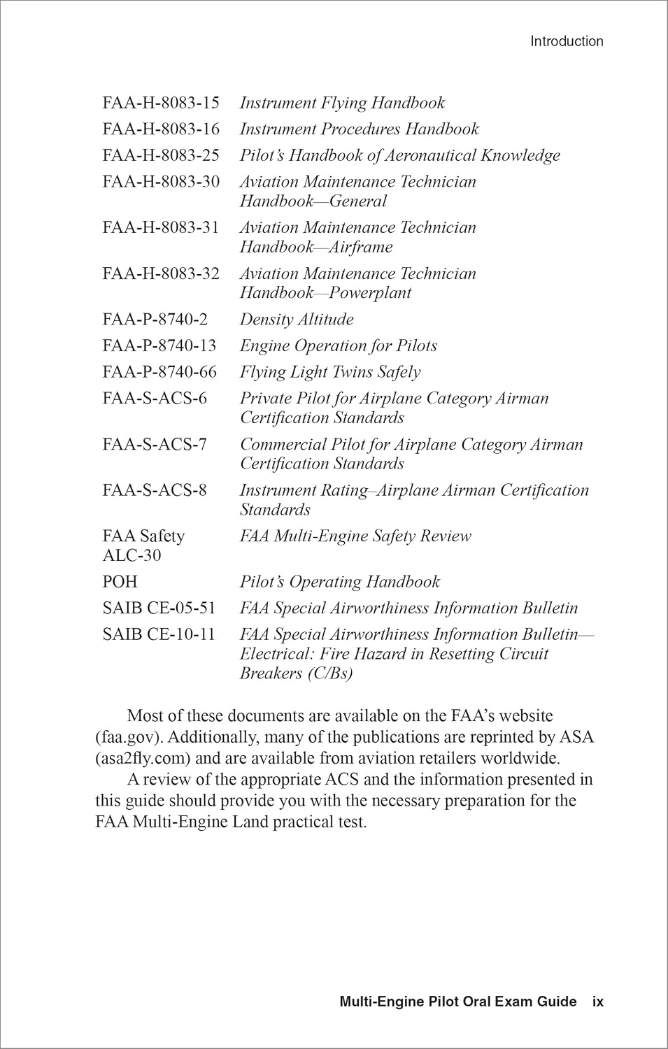Multi-Engine Pilot Oral Exam Guide: Comprehensive preparation for the FAA checkride (Oral Exam Guide Series)