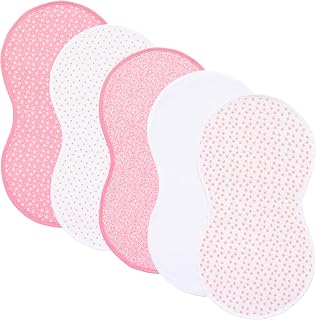 sleepyturtle Pack of 5,Baby Burp Cloths,Soft and Absorbent,Unisex,Easy to Use