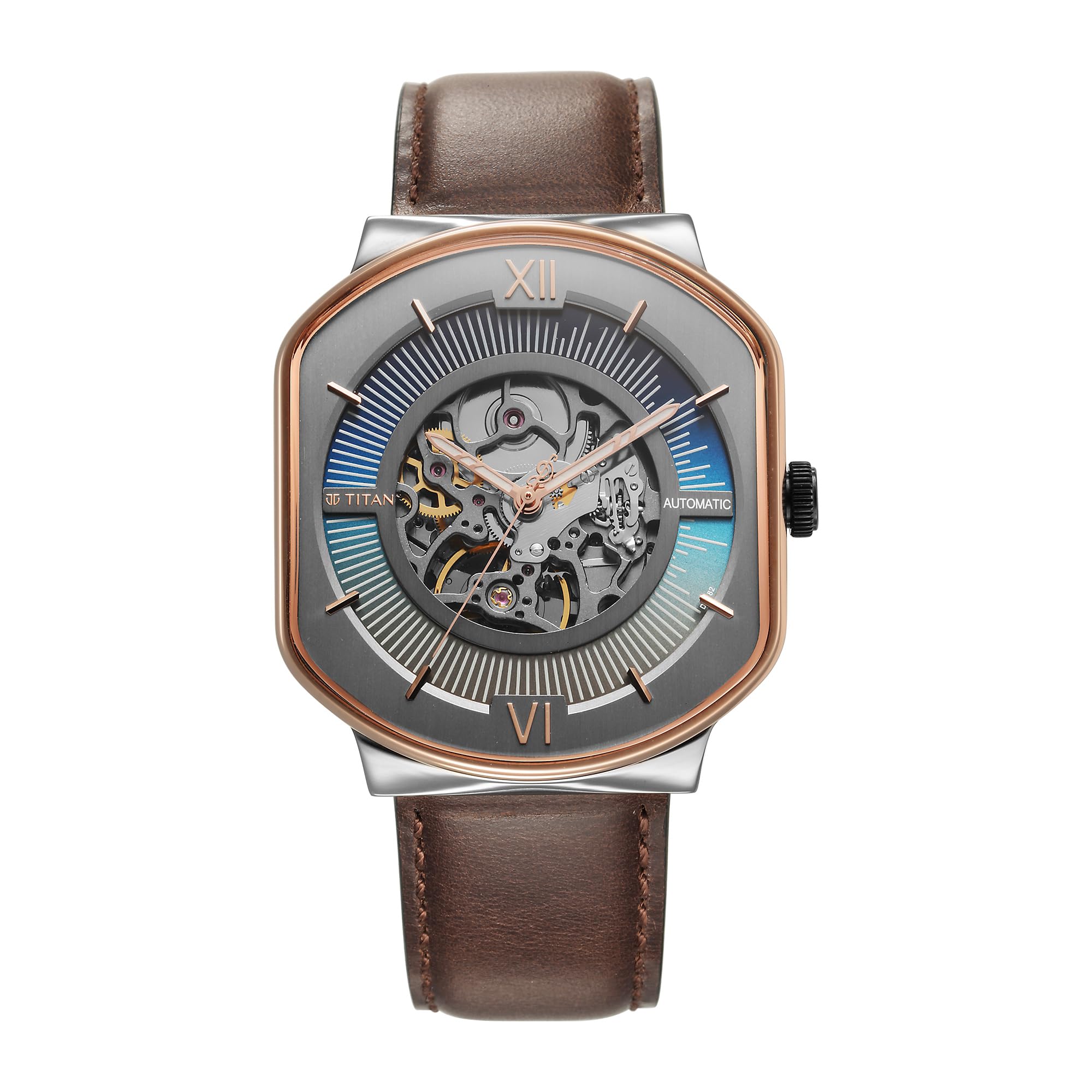 Titan Leather Analog Black Dial Mens Casual Watch (B0C9MYNF2P) Amazon Price History, Amazon Price Tracker