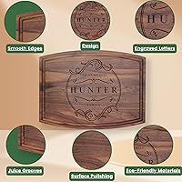 Vista 8 de Custom Cutting Board, Anniversary Gifts, Personalized Cutting Board, Gift For Dad, Couples Gifts, Personalized Charcuterie Board, wedding gifts for