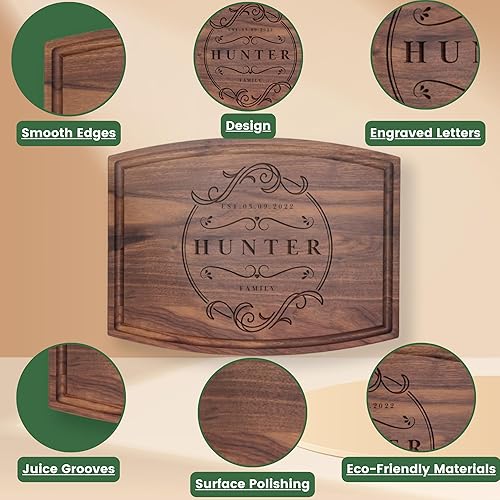 Miniatura 8 de Custom Cutting Board, Anniversary Gifts, Personalized Cutting Board, Gift For Dad, Couples Gifts, Personalized Charcuterie Board, wedding gifts for