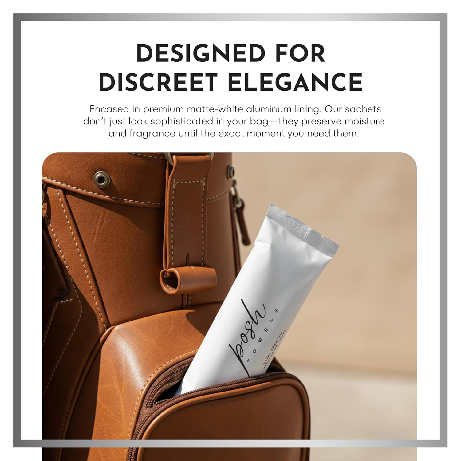 Ultra Premium White Tea Scented Towelettes - 20 Pack Extra Large 9.5" Microfiber Wet Wipes for Golf, Travel & Spa - Individually Wrapped Luxury Refreshing Cloths