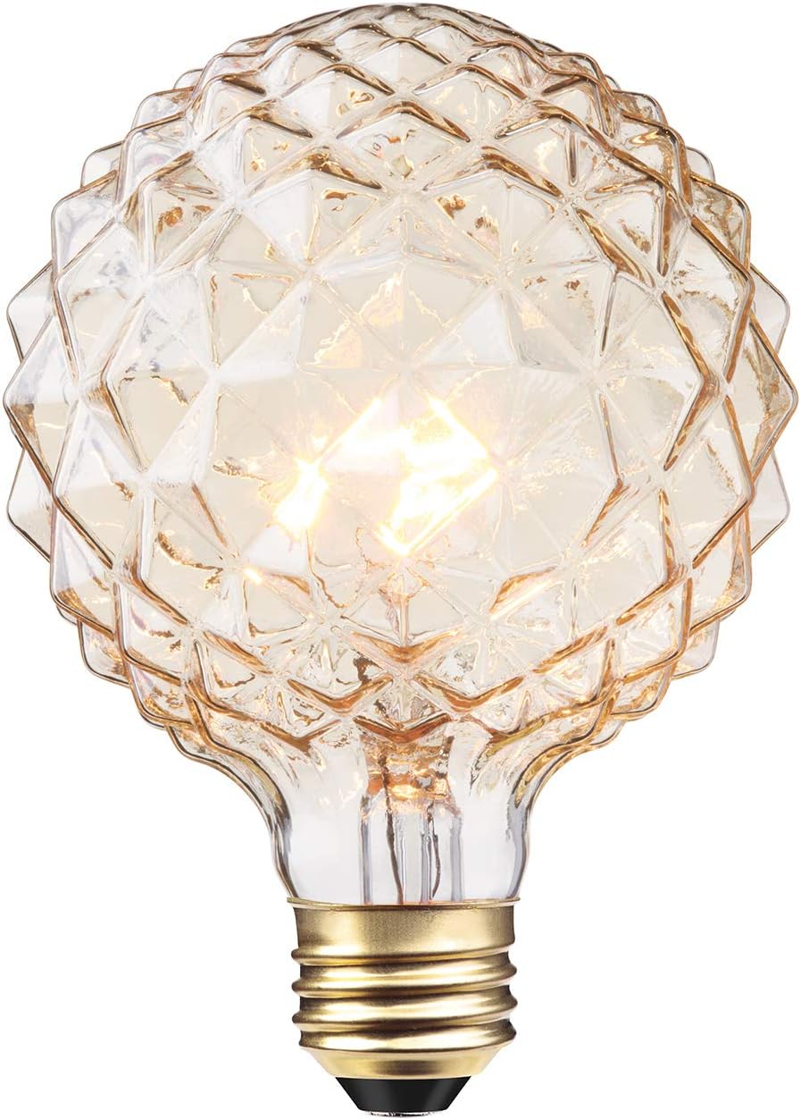 GLOBE Electric 84637 40W Vintage Edison Crystalina E26 Base Light Bulb