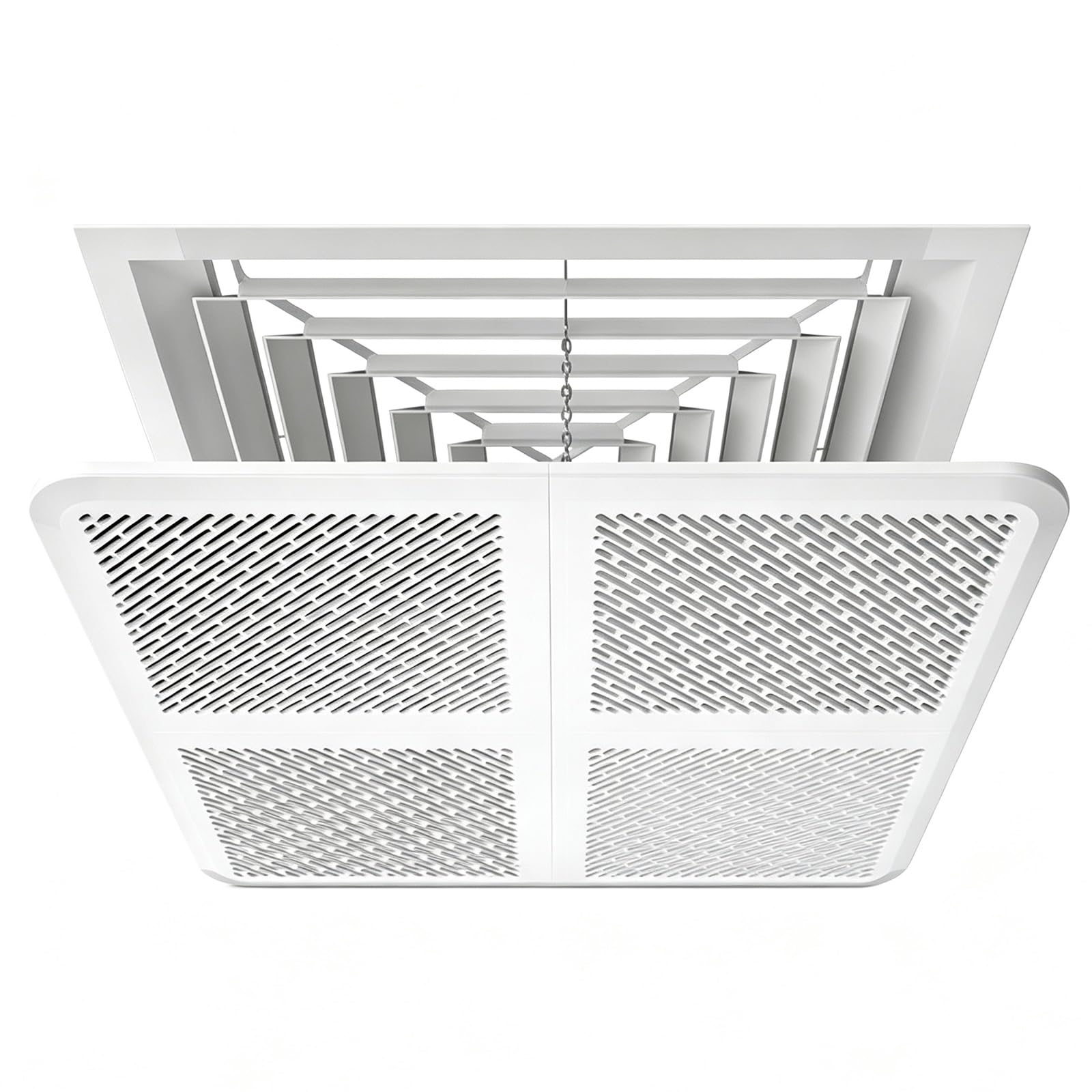 JSFYJZYZ Central Air Conditioner Deflector, Honeycomb Airflow Guidance, No Condensate, Washable, Vent Deflector for Office Home
