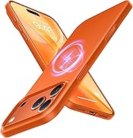 Vista 10 de TORRAS Funda magnética delgada para iPhone 17 PRO MAX, funda ultradelgada para teléfono 17 ProMax compatible con MagSafe, PC duro mate ligero