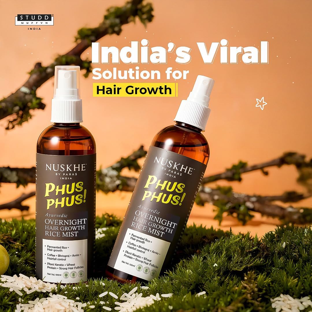 NUSKHE BY PARAS 30 Days Combo Of 2 Hair Mists, 240 Grams
