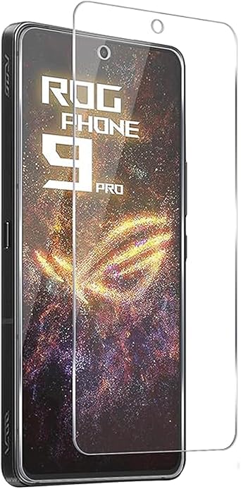 3 Pack For Asus ROG Phone 9 Pro Screen Protector Tempered Glass, [99.99% HD Clear] [9H Hardness] [film Friendly] for Asus ROG Phone 9 Pro phone film Glass Tempered film