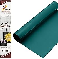 Vista 108 de Firefly Craft - Lámina de vinilo elástico para transferencia de calor, HTV metálico, para planchar para usar con Cricut y Silhouette, para prensa