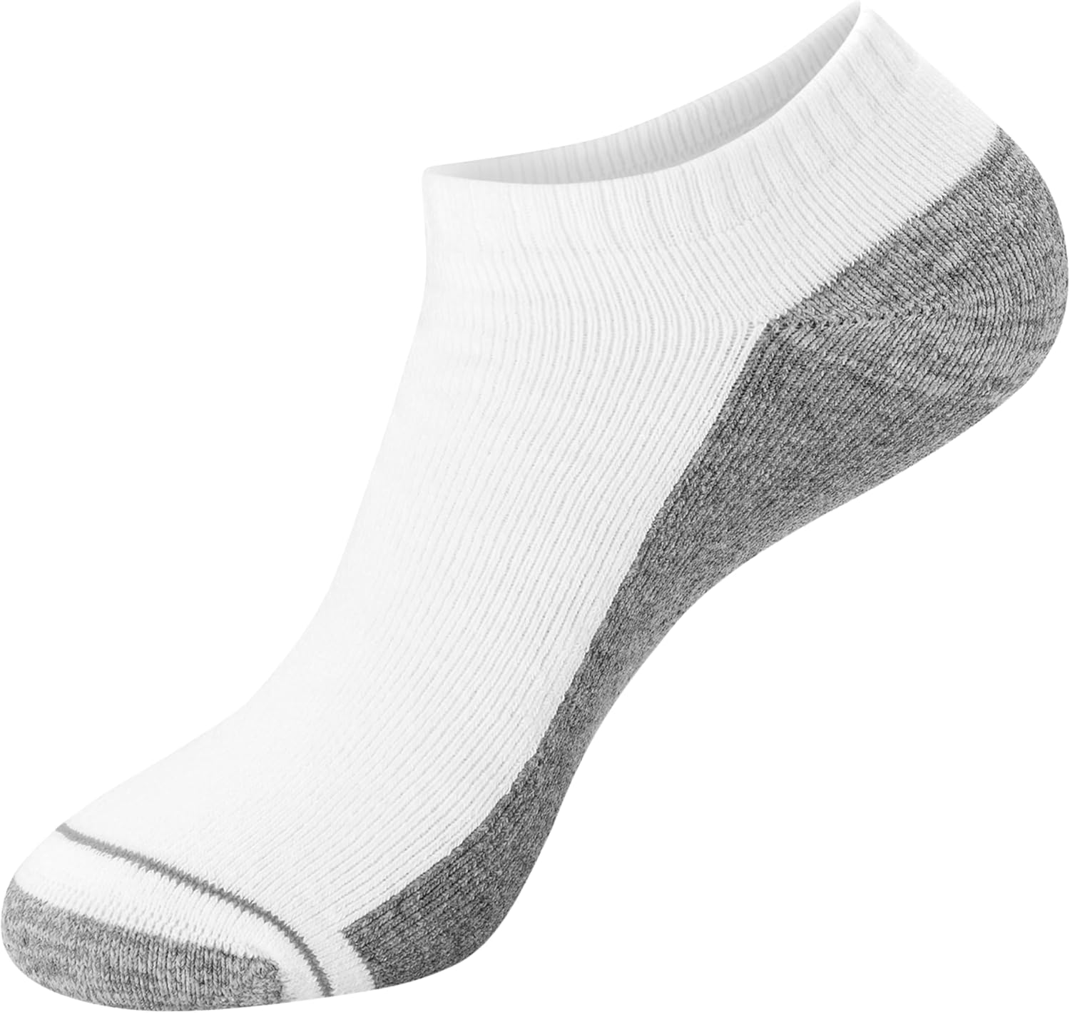 Hanes Men's Low-cut Socks Pack, 8-pack, Max Cushion Low-cut Socks for Men, Moisture-wicking, Shoe Sizes 6-12