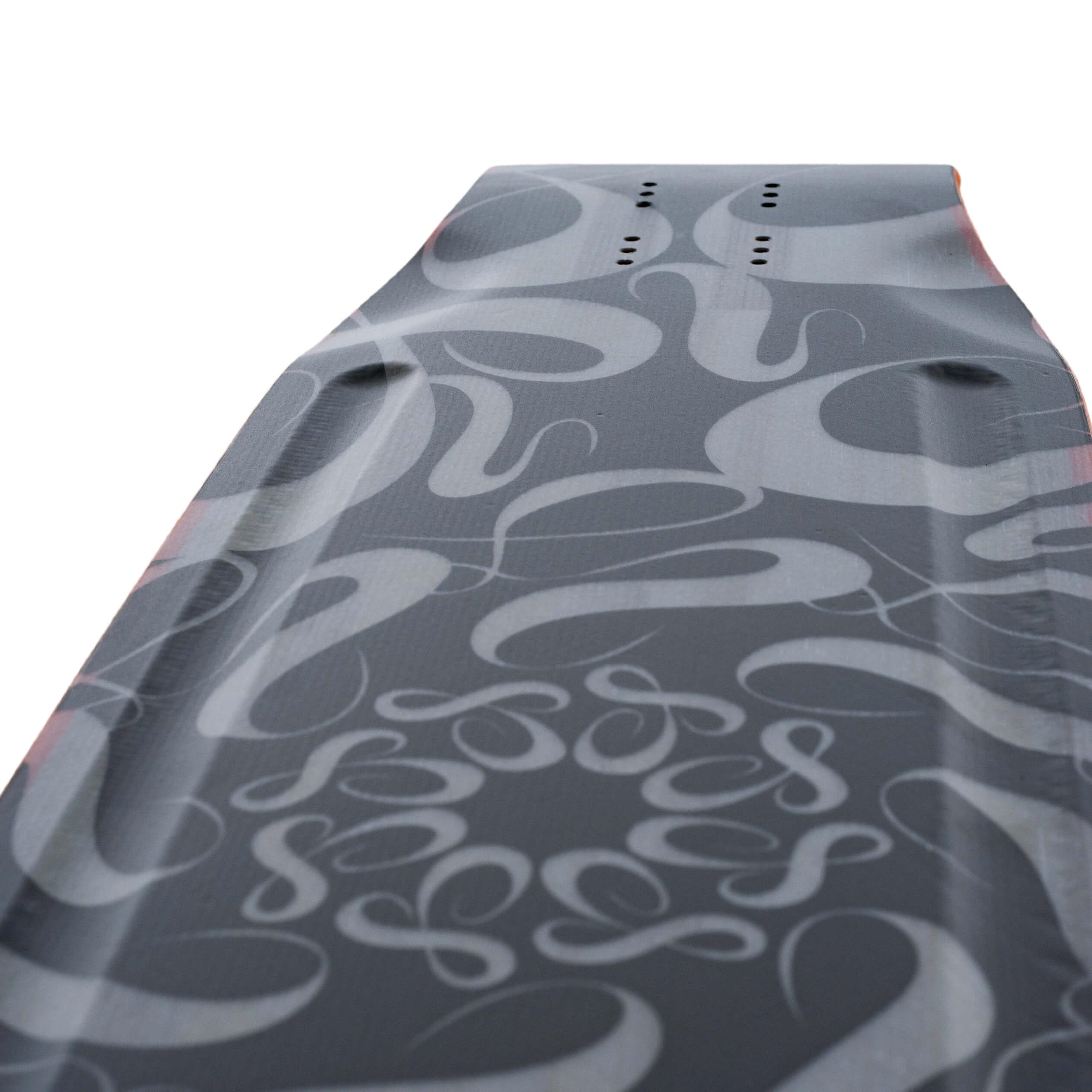 Dancing Longboard Otter V2 Flow Black Flex1 : Deck Freestyle robuste et étanche pour conducteurs polyvalents