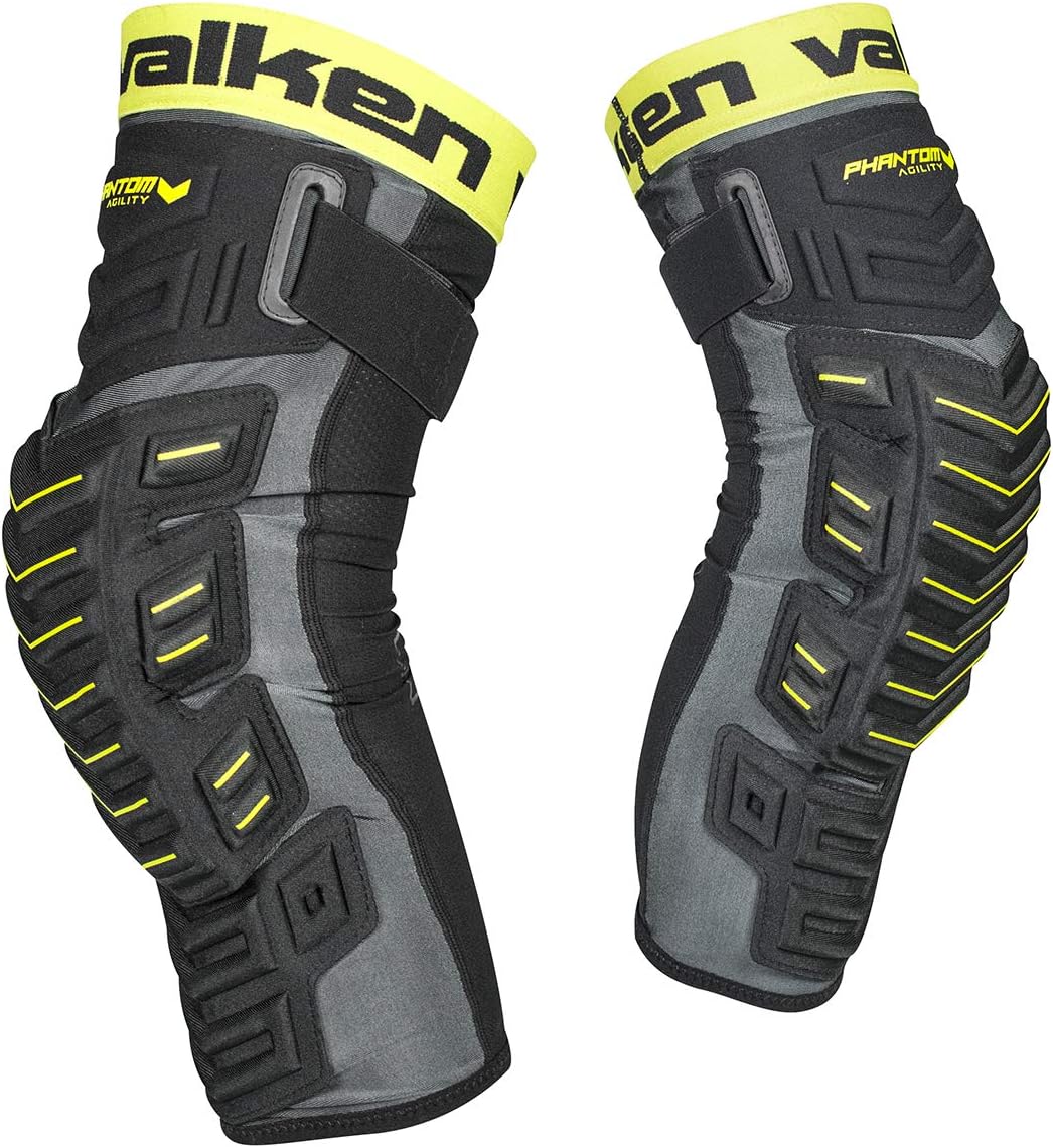 Valken Paintball Phantom Agility Knee Pads - Black - Small