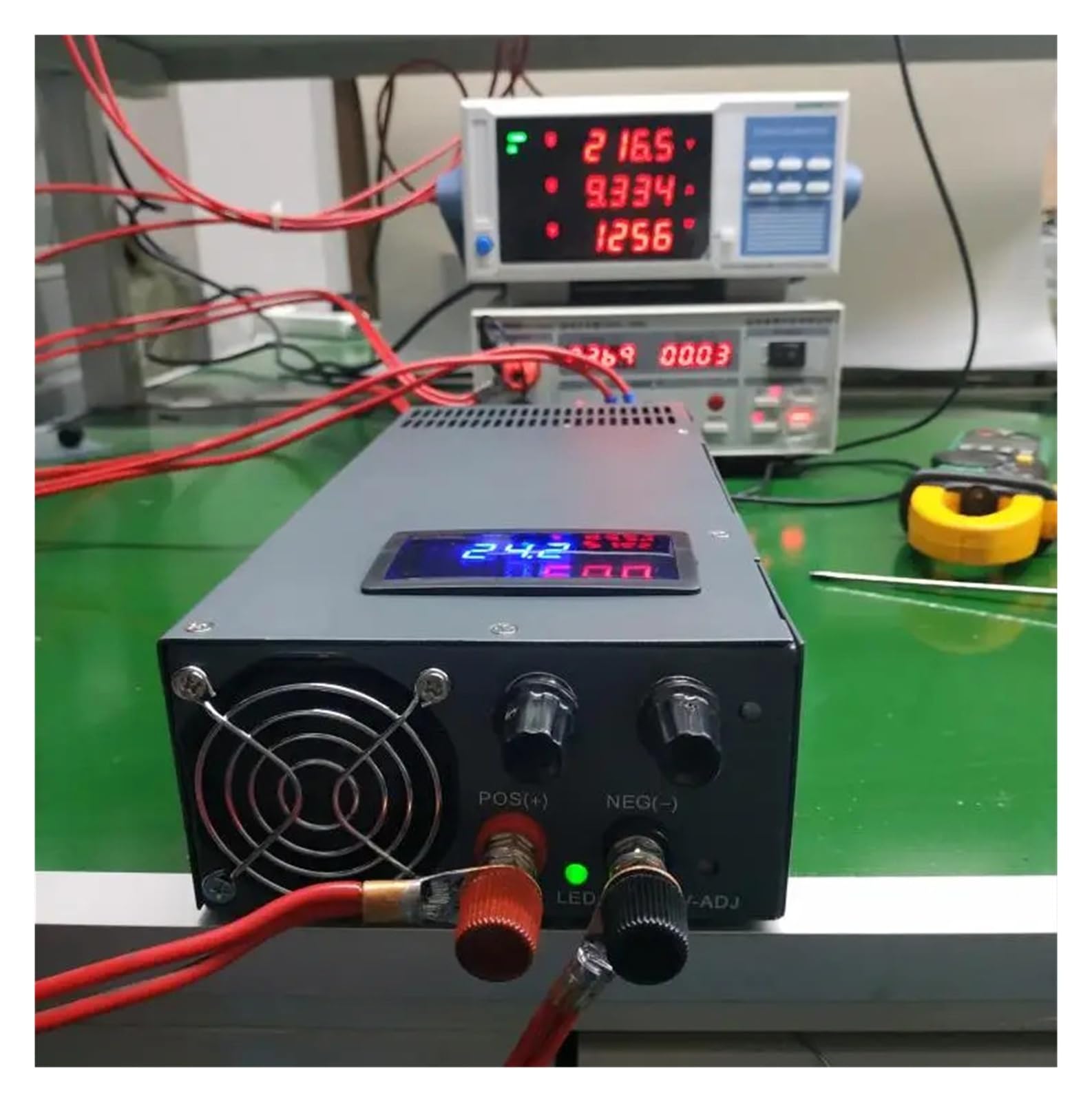1500W 2000W Schaltnetzteil mit LCD-Anzeige 0-12V 15V 24V 36V 48V AC zu DC DC Netzteile Mehrfachschutz(2000W,0-300v)