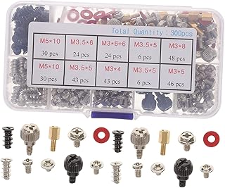 TEHAUX 1 set Motherboard Kit Fan Drive for Hard s Assortment Power Gasket Case Mounting with Storage Graphics Countersunk Assorted Computer Standoffs Computer Mounting Screw