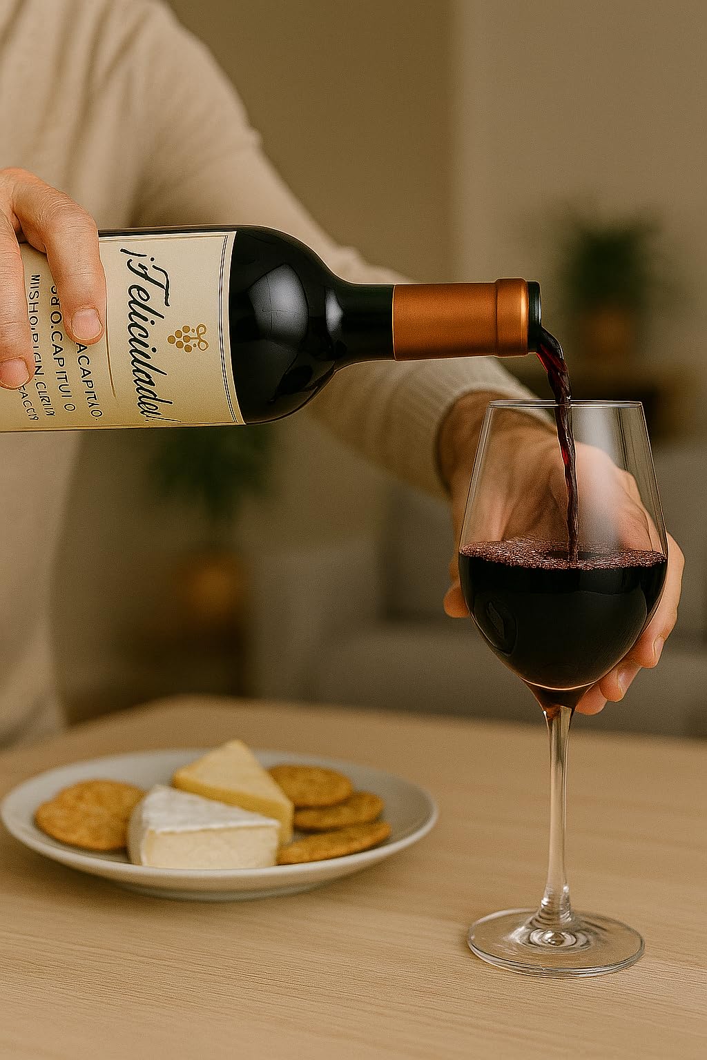 Pack de 2 Pegatinas para Botellas de Vino – Diseño para felicitar la jubilación – Regalo de Jubilación – Adhesivos Decorativos para Personalizar Vino – Botella No Incluida