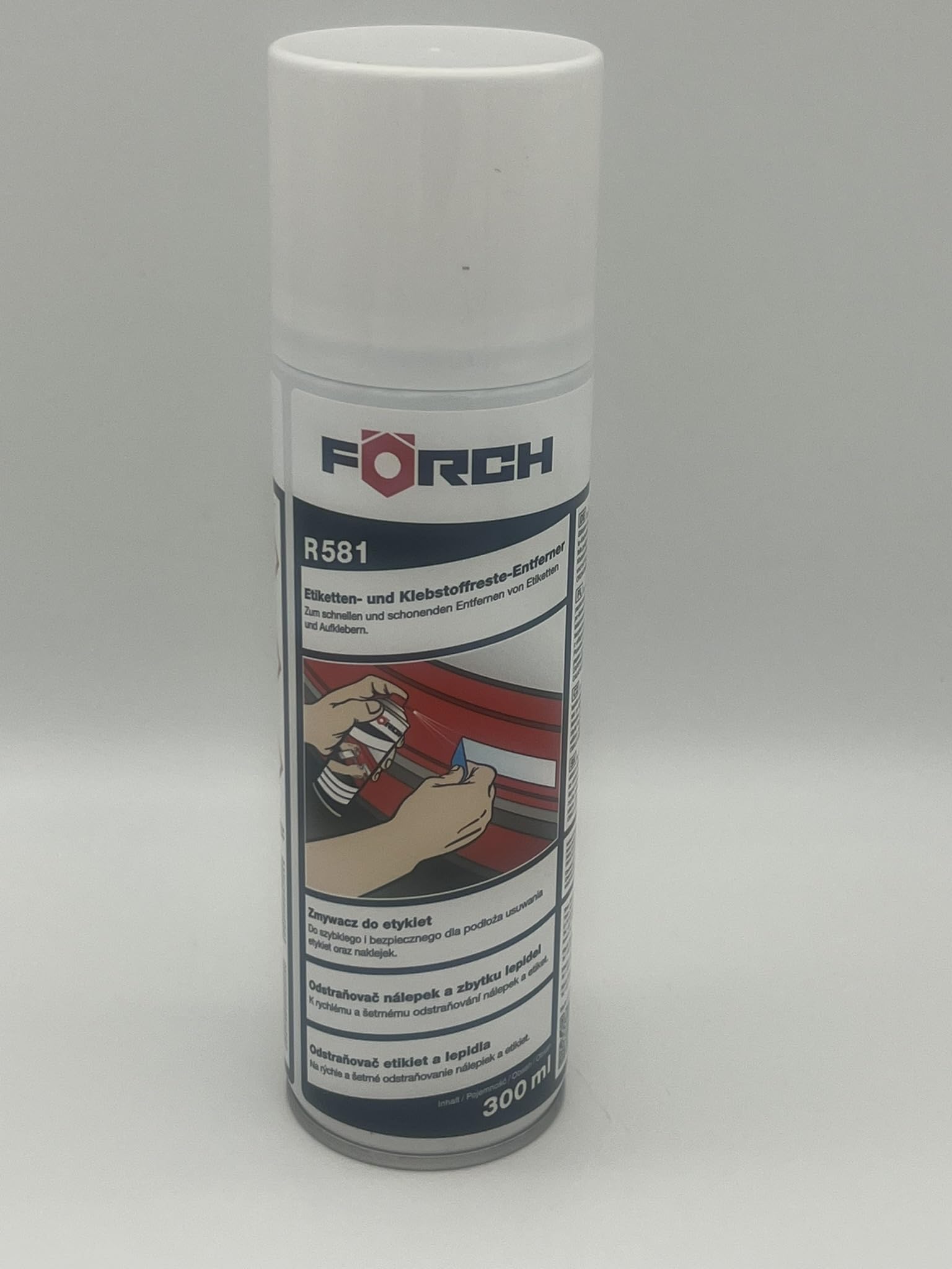 Förch R581 - Rimozione per Etichette, 300 ml