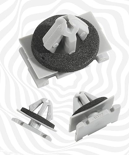 Miniatura 4 de 20 clips de moldeo basculantes, clips de moldeo de rueda basculante, accesorios de automóvil, clip de retención para guardabarros delantero inferior