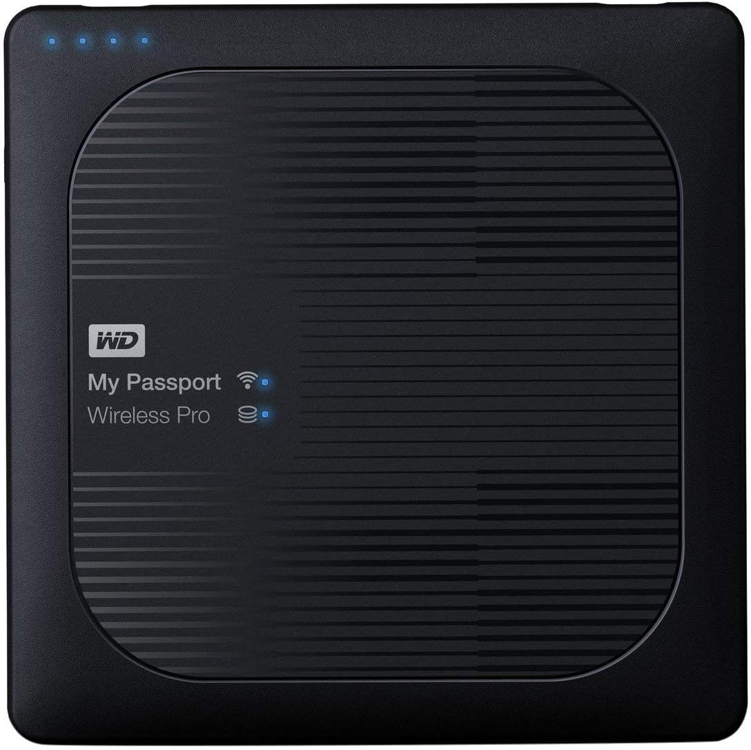 WD 2 TB My Passport Wireless Pro, Black
