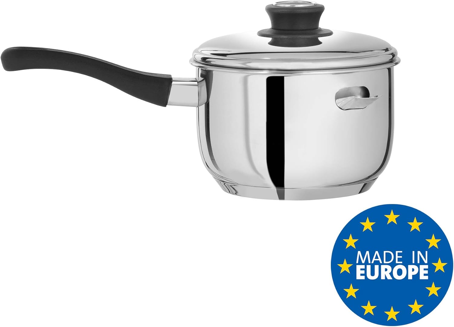 art82626 Bain Marie Saucepan with Lid Stainless Steel