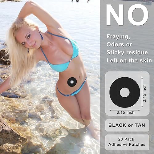 Miniatura 2 de Fundas impermeables para sensor Freestyle Libre 3 (paquete de 20) - Papel trasero precortado, parches adhesivos CGM, protección continua para