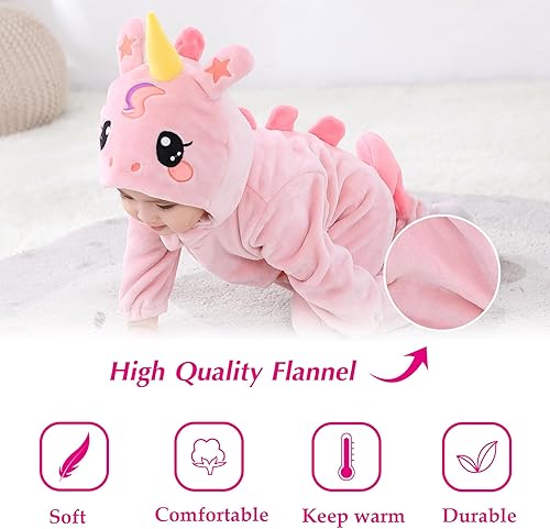 Miniatura 5 de TONWHAR Disfraz unisex para bebé, traje de animal para niños pequeños y niños