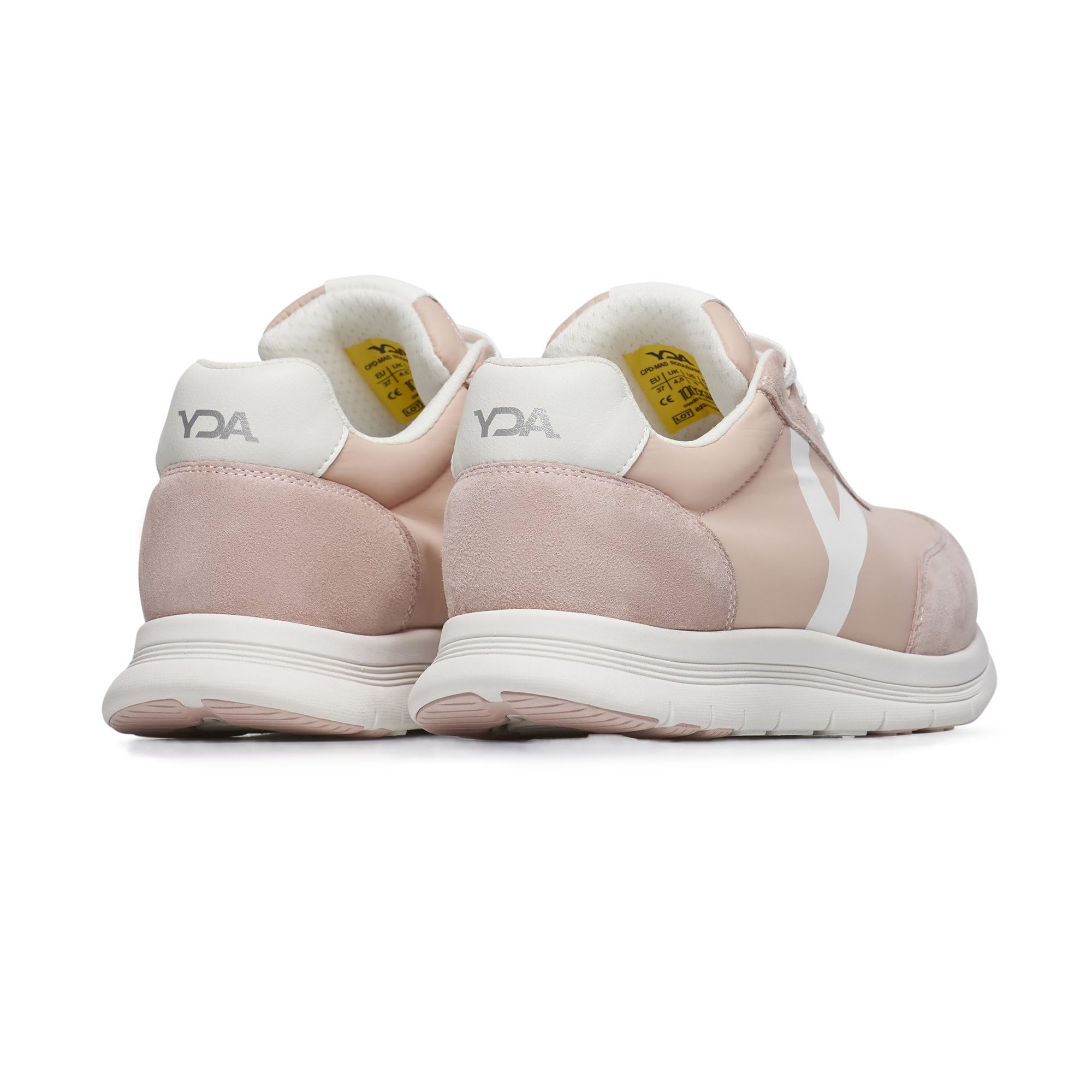 YDA Mas PRO Damen – Orthopädische Sneaker, Rigid-Sohle | propulsive Rigid-Sohle, Spring System PRO, breite Passform für Orthesen, für Charcot-Fuß geeignet, Fußbett tauschbar